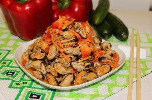 Мидии по-корейски